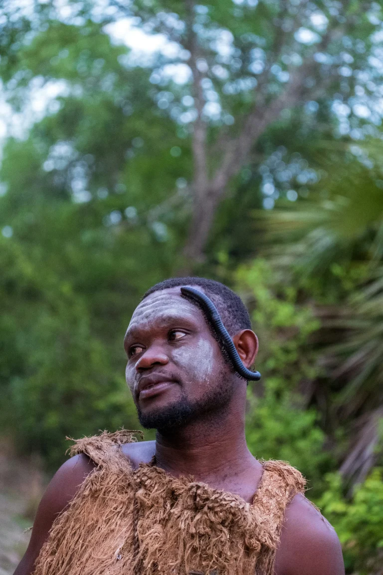 Cultural safari visit with a local Tanzanian community